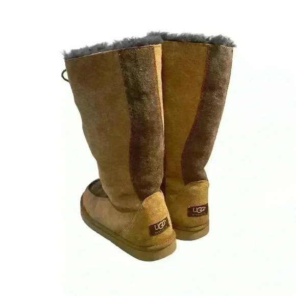 UGG 5230 Whitley Suede Boots in Chestnut / Chocolate size 6 - Picture 3 of 10